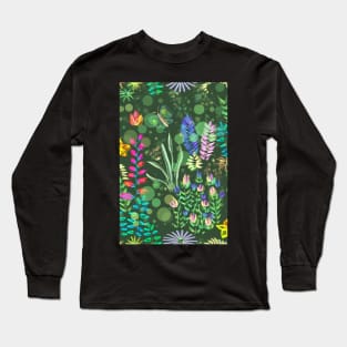 Vivid Mysterious Jungle Long Sleeve T-Shirt